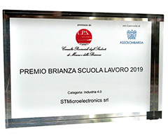 ‘Premio Brianza Scuola Lavoro’ certificate (photo)