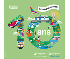 Logo of the mobility challenge organized by the Auvergne-Rhône-Alpes region (logos)