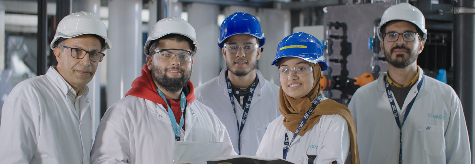 Employees, ST Bouskoura, Morocco